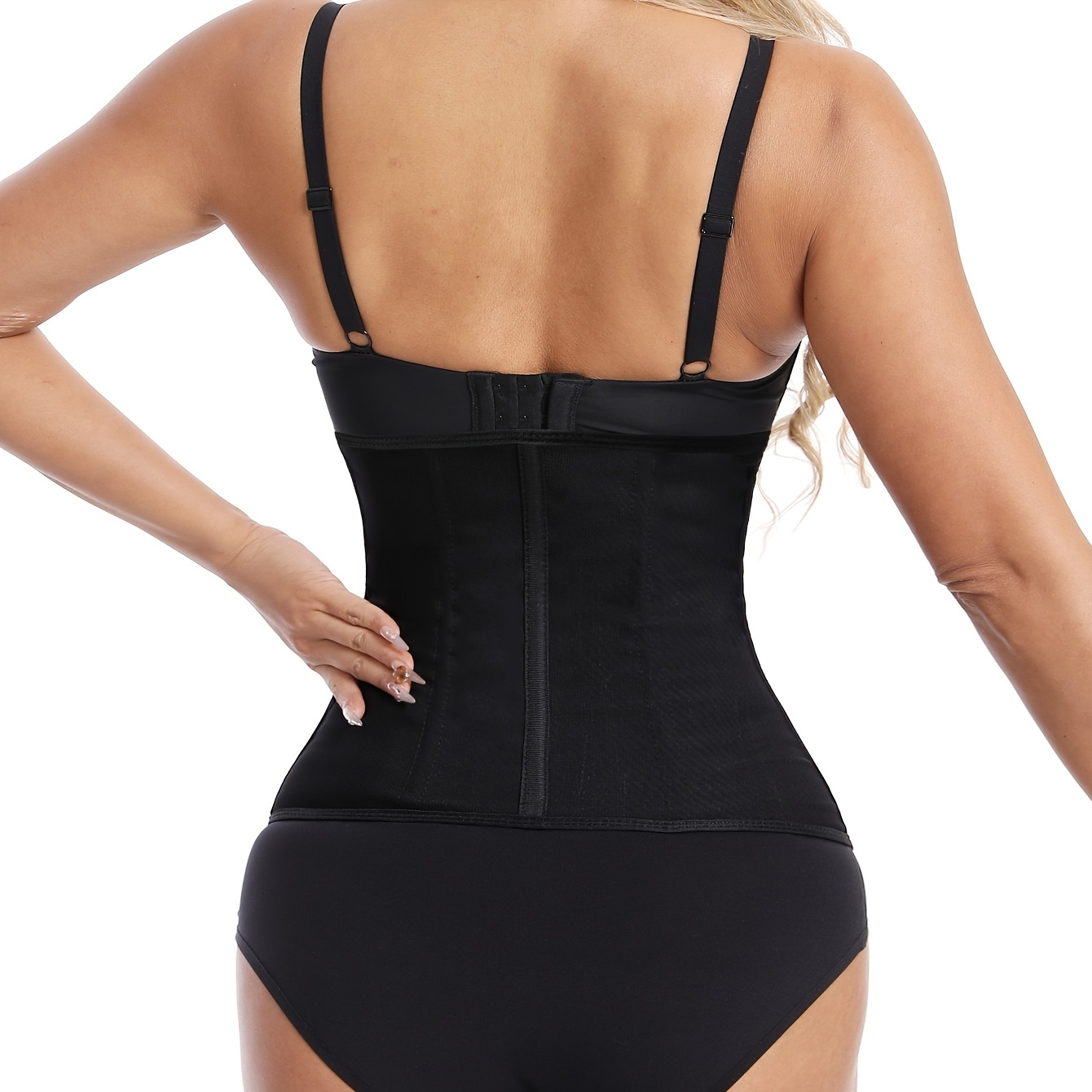 faixa de cintura ajustável   e   com fechamento em zíper, para yoga, exercícios abdominais e uso casual 2