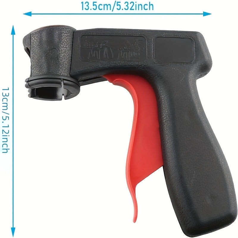 pistola de pulverização com configurações ajustáveis para pintura de automóveis, design portátil em plástico durável, não requer carregamento,   de tempo e trabalho, compatível com   os veículos,   de pintura diy | cabo ergonômico | pulverizador leve 1