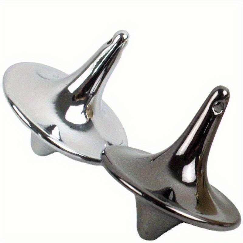 1 stainless steel gyroscope stress relief entertainment toy suitable for sports enthusiasts with random perforated and non perforated designs handheld gyroscope