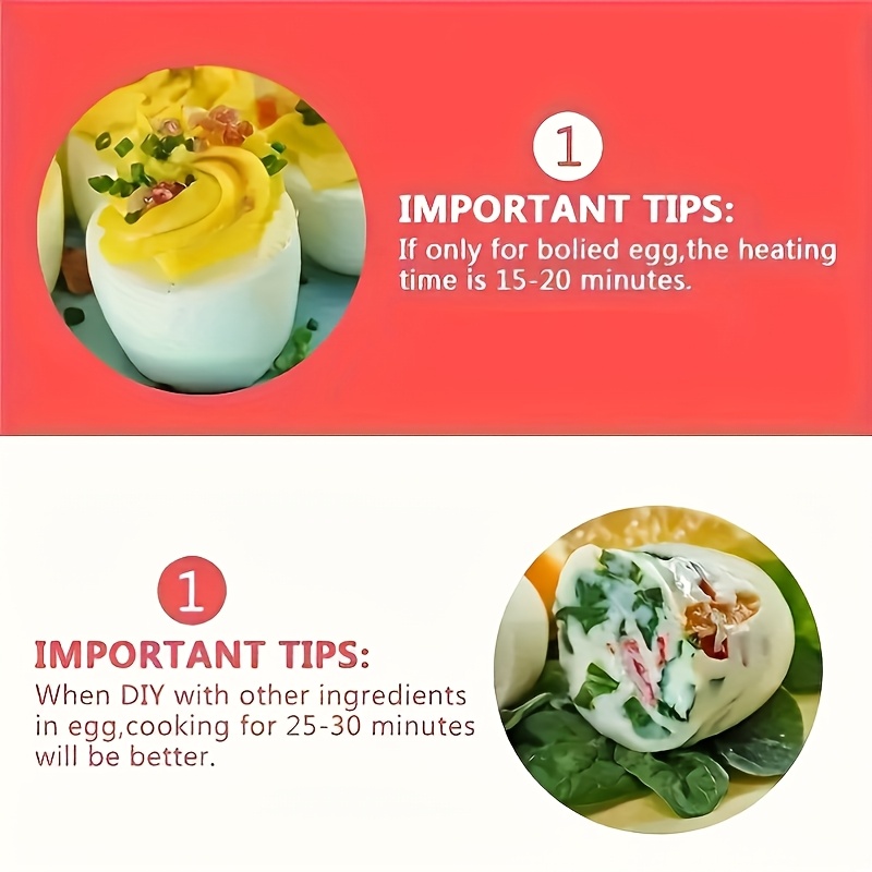 6/9 Silicone Egg Cookers: Non-Stick, Heat Resistant Boiling Cups - Easy to Use and Steam Kitchen Gadgets, Perfectly Hardened for Soft or Medium/Hardness 8 6/9 Silicone Egg Cookers: Non-Stick, Heat Resistant Boiling Cups - Easy to Use and Steam Kitchen Gadgets, Perfectly Hardened for Soft or Medium/Hardness - Image 8