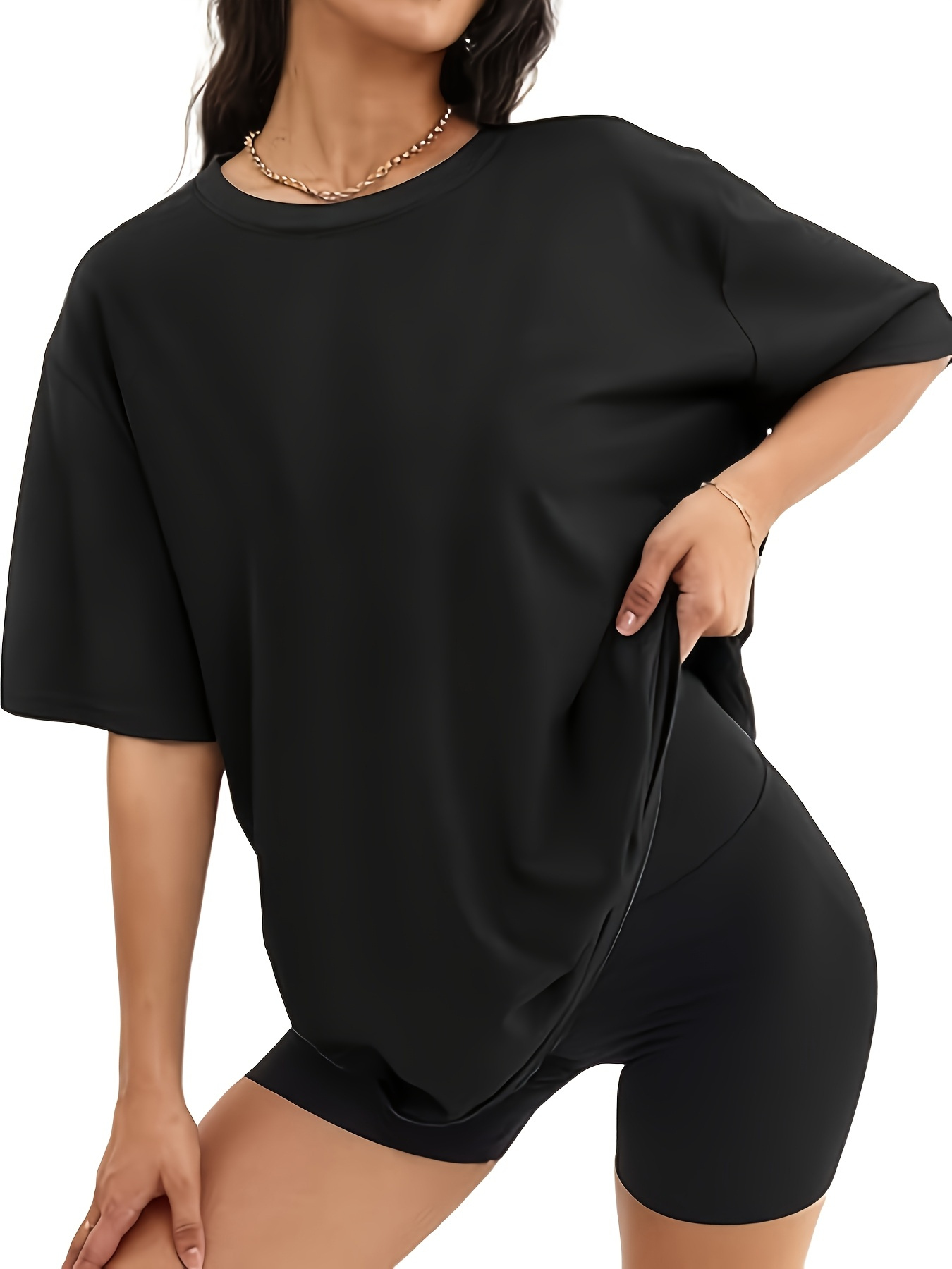 T-Shirt Training Loose Fit Only - Maglietta Sportiva In Poliestere Ed Elastan, Comoda E Fashion - Foto 3