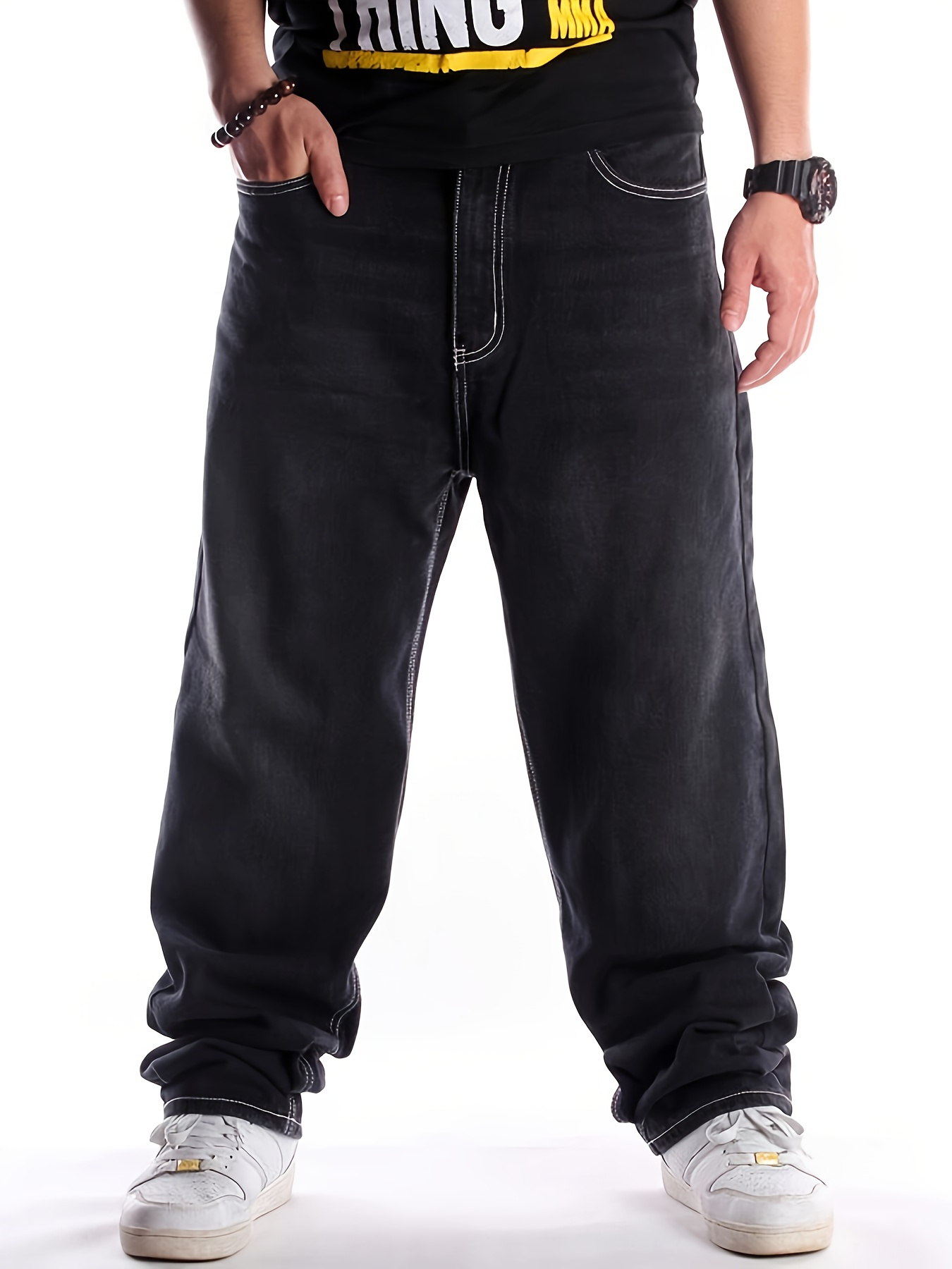Hip Hop Pantalones Para Adolescentes Varones Jeans Hip Hop Hombre