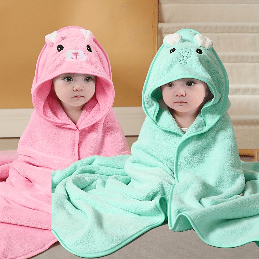 2pcs cute animal shaped multi functional infant bath towels Temu