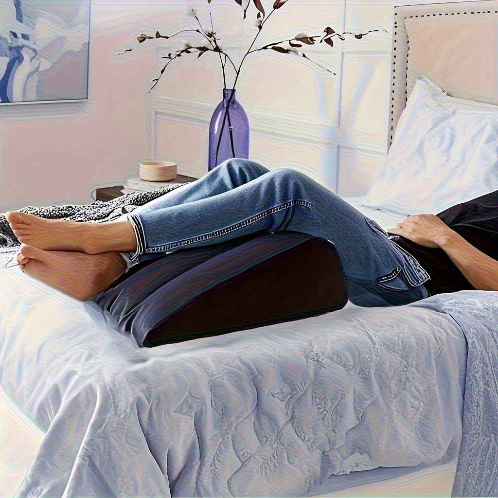 cojín inflable soporte lumbar piernas almohada ajustable Temu