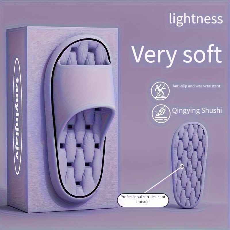 Image of Women's Eva Slides With Soft Design - Comfortable,, Washable, Suitable For Indoor/outdoor Use, Perfect For , Women Shoes
