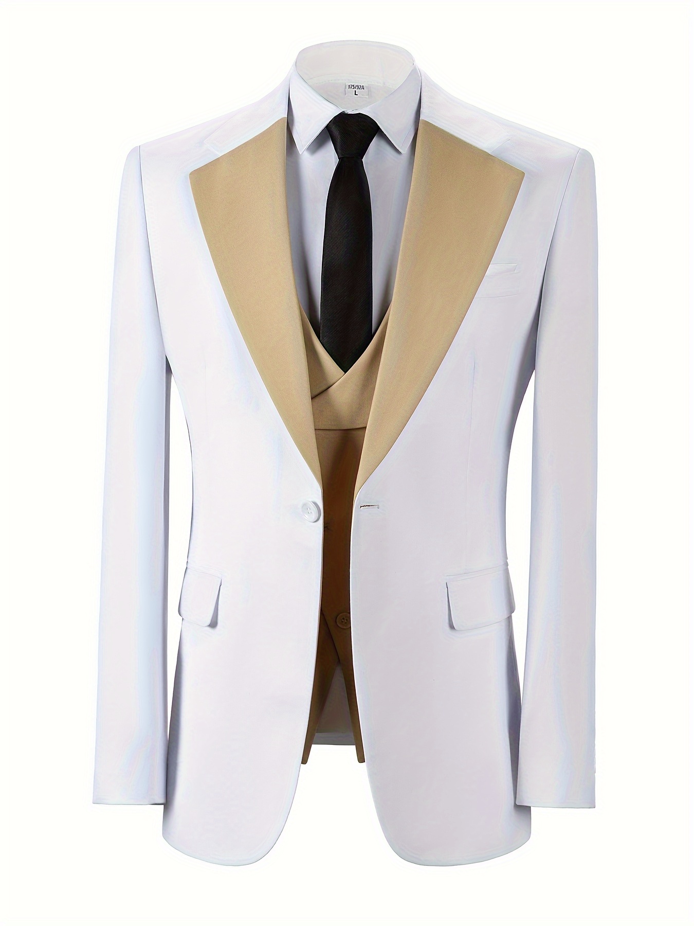 men 3pcs fit wedding tuxedo suit full dress groom - Temu United Arab  Emirates