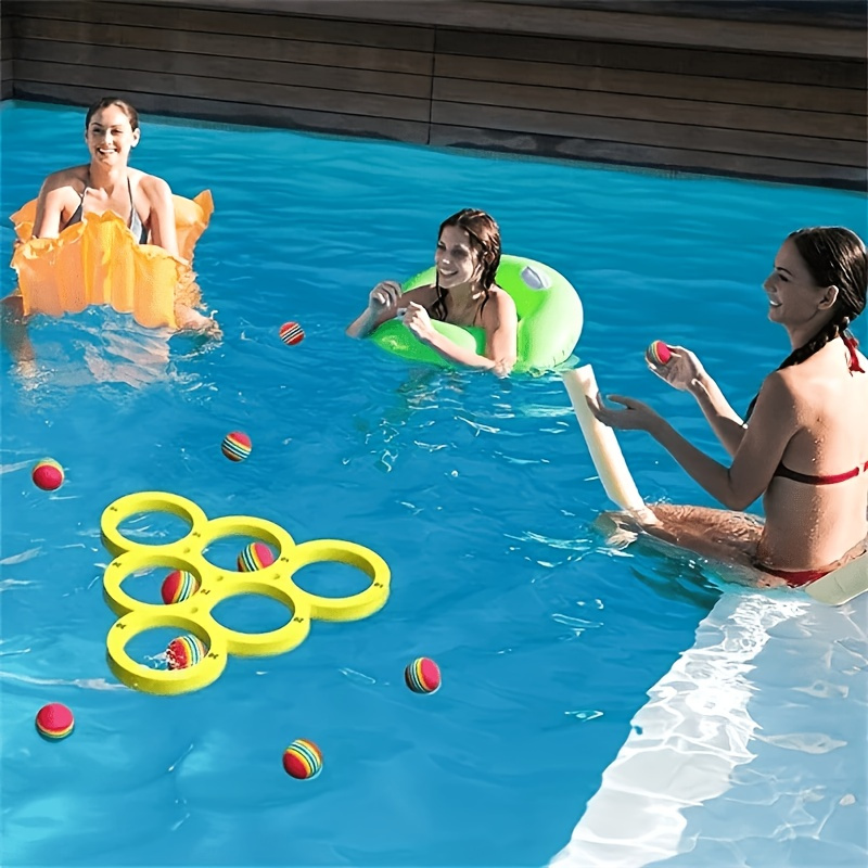 balls rings) fun pool equipment water floating pool Temu Mauritius