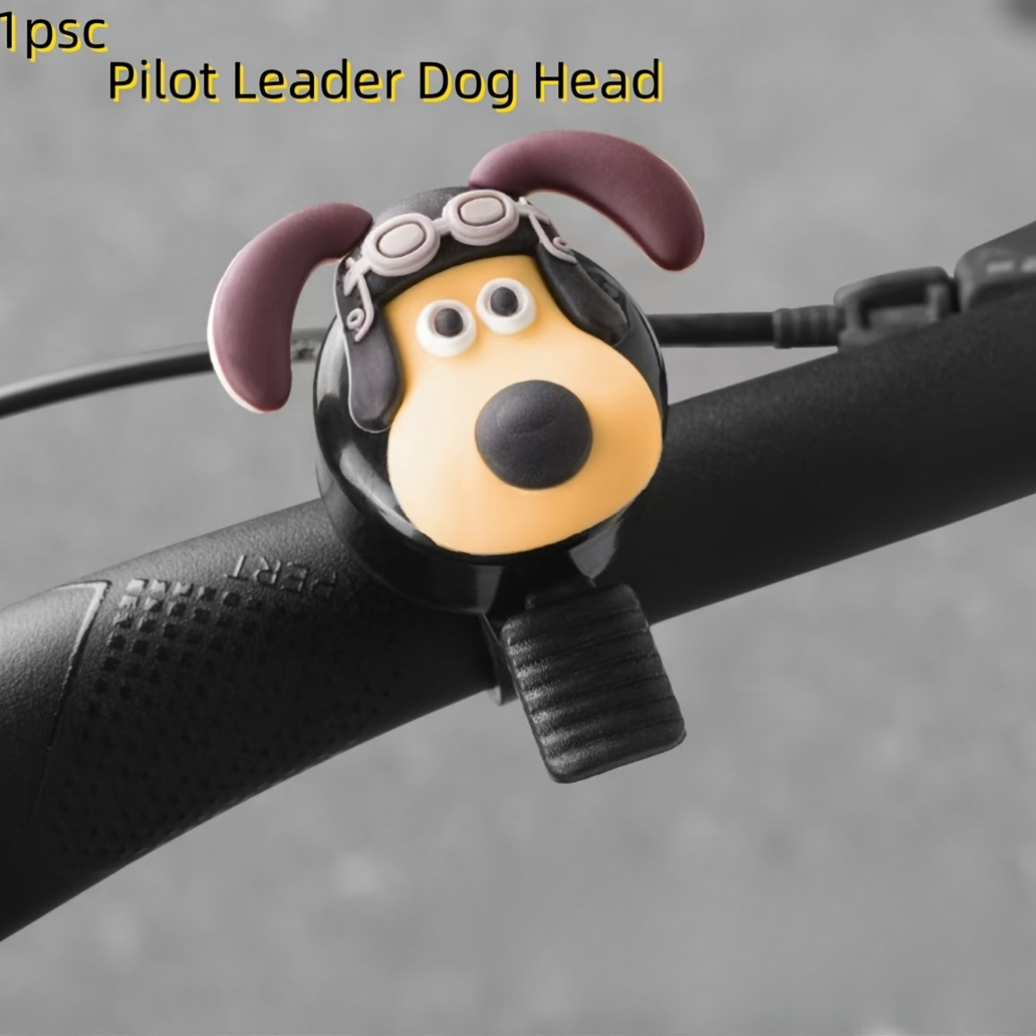 themed bike bell large burger fries design durable Temu Mauritius