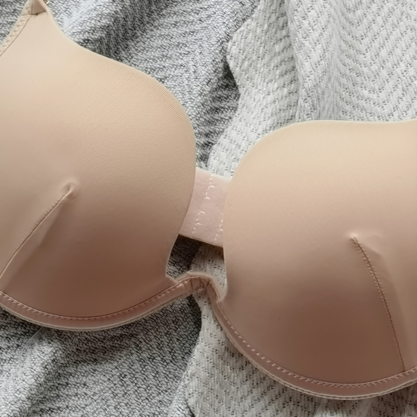 u shaped backless invisible bra a u neck strapless halter - Temu