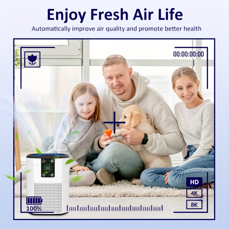 Air Purifiers For Home, Air Purifier For Pets Dust Odor Smoke, Air... product image 6