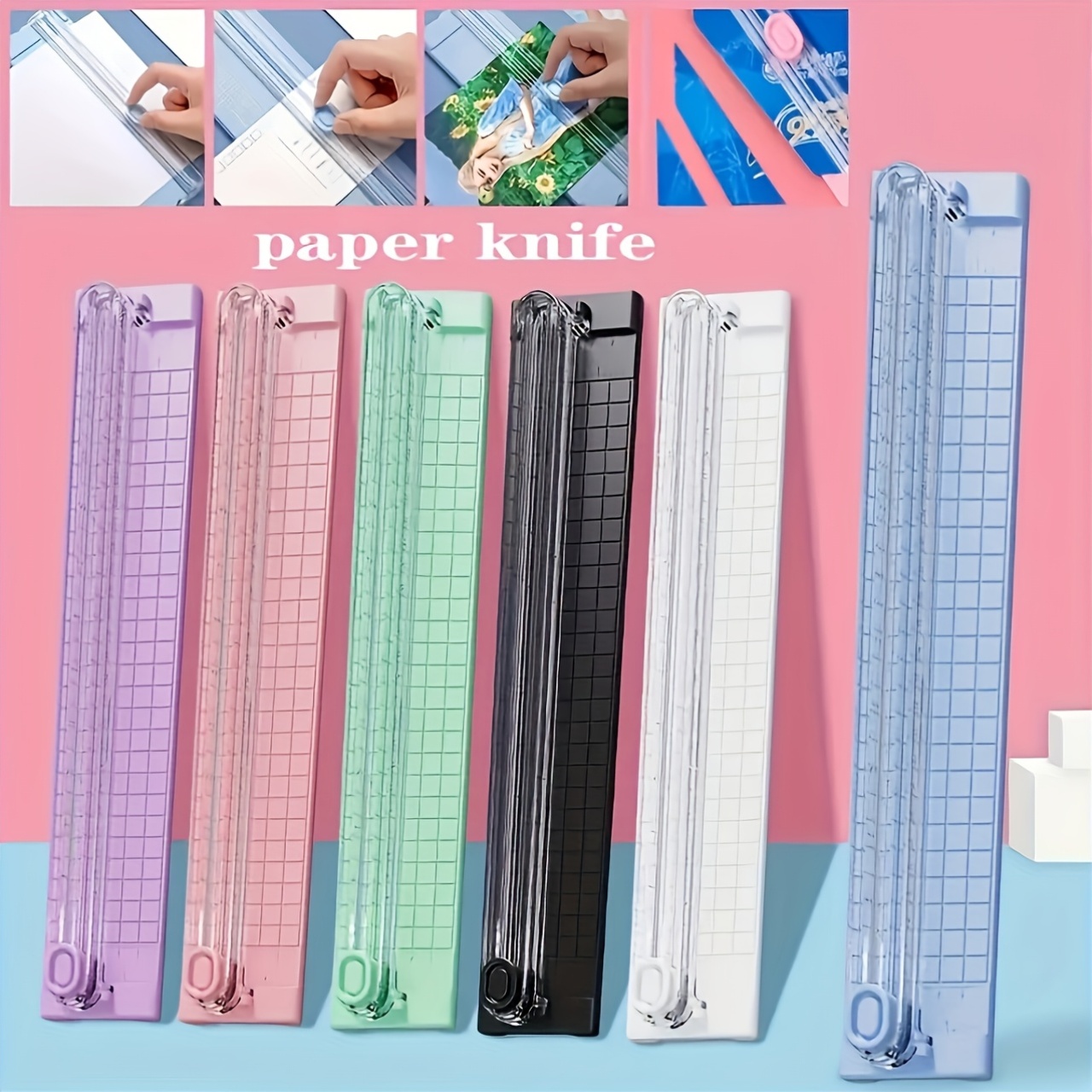 wrapping paper cutter sold on Temu New Zealand