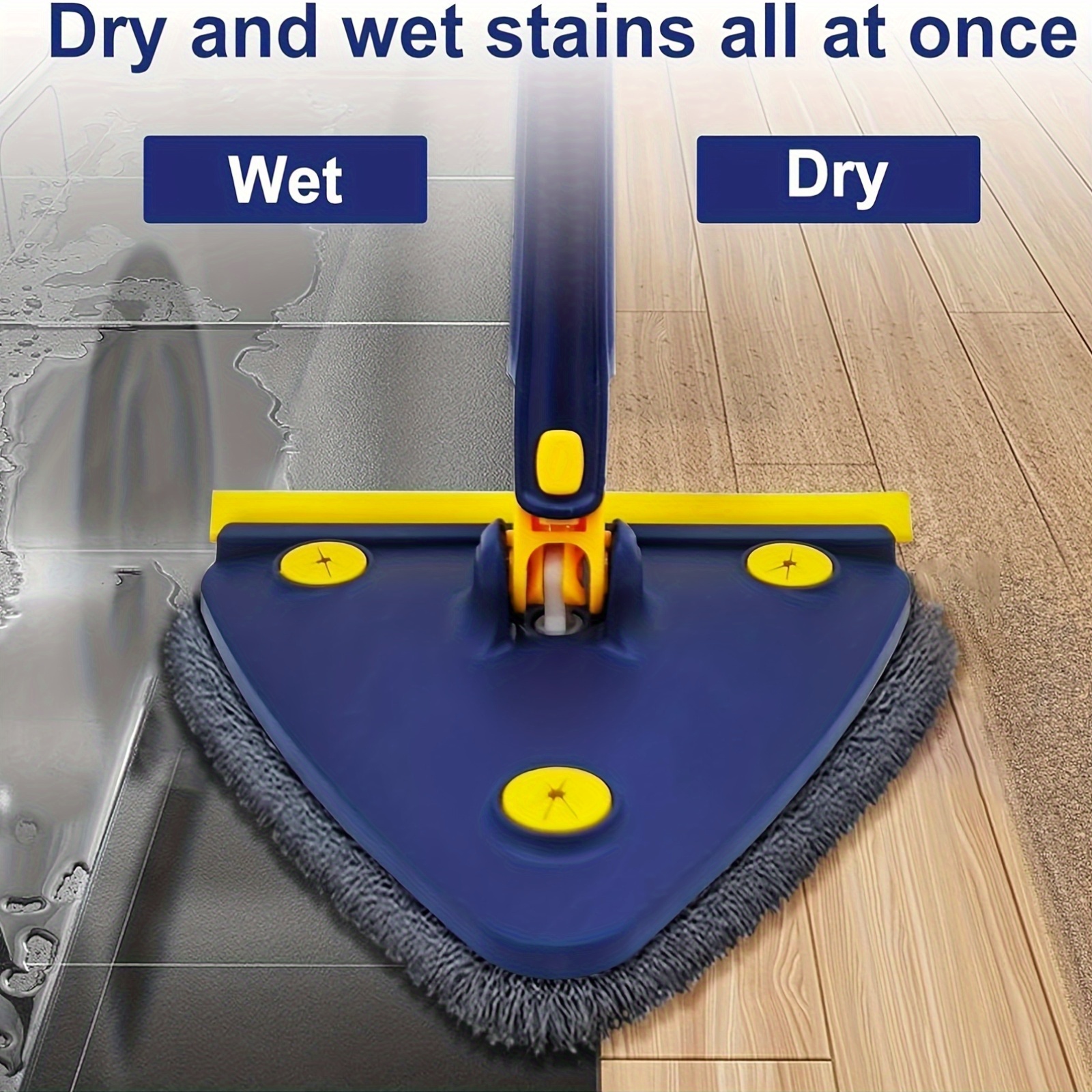 1 set upattend mop 360 swivel adjustable cleaning mop bedpan mop     swab for   wall cleaning duster with long handle ceiling cleaner with long handle Product details 4