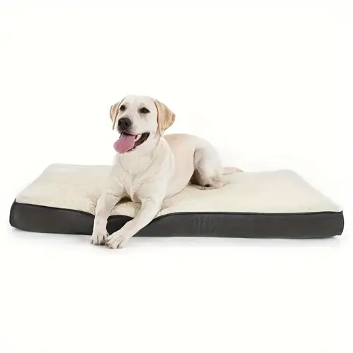 dog bed for large dogs orthopedic puppy beds with removable washable cover egg crate foam pet mat suitable for to 65 lbs
