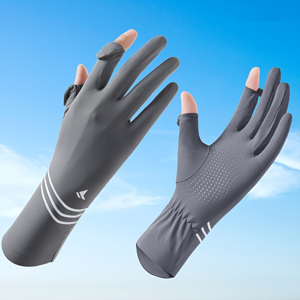 Women UV Long Sun Gloves Touchscreen Arm Sun Driving Gloves UPF 50+ For5562