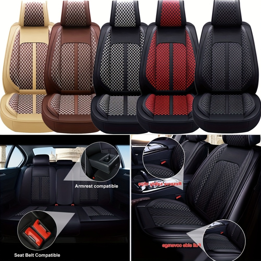 Funda Asiento Coche Delantero Cobertura Completa De Plazas De