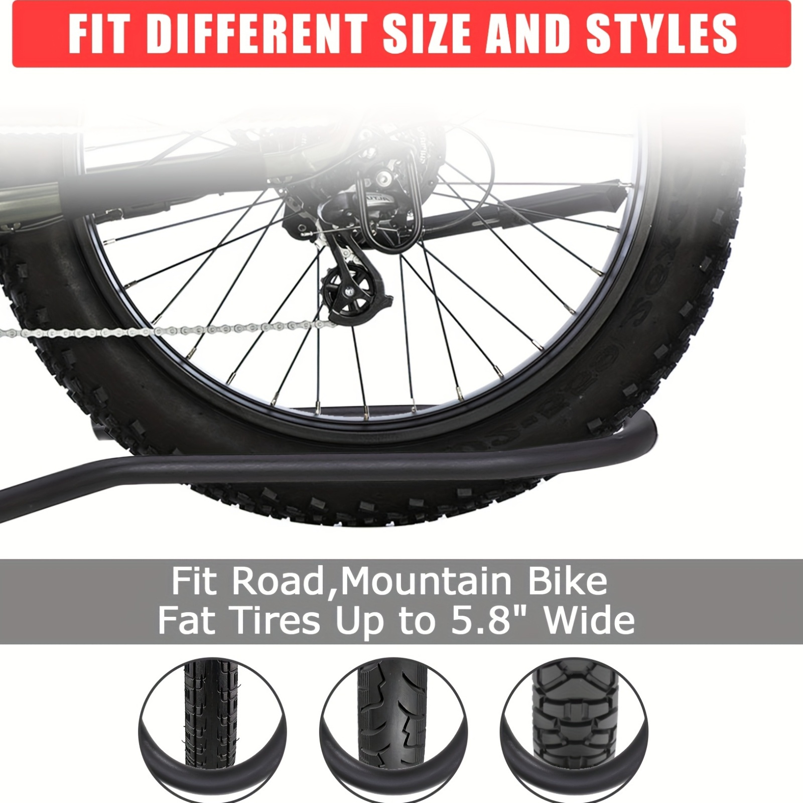 Porte-vélos sur boule d'attelage - TYTAN BLACK (2 vélos, pliable et inclinable, 13 broches