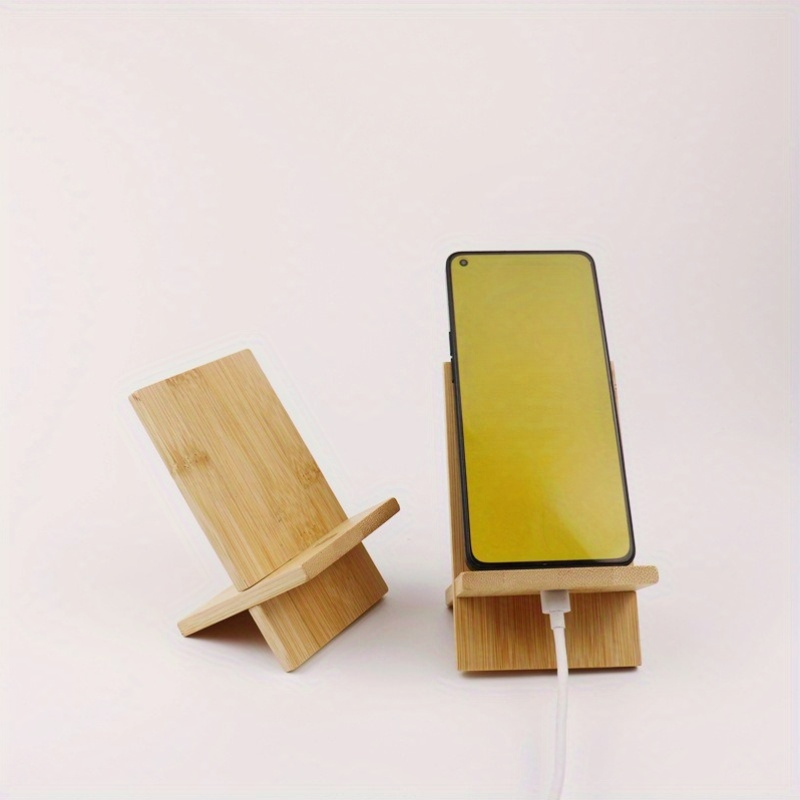 bambus handyhalterung desktop tablet halterung bambus holz - Temu Germany