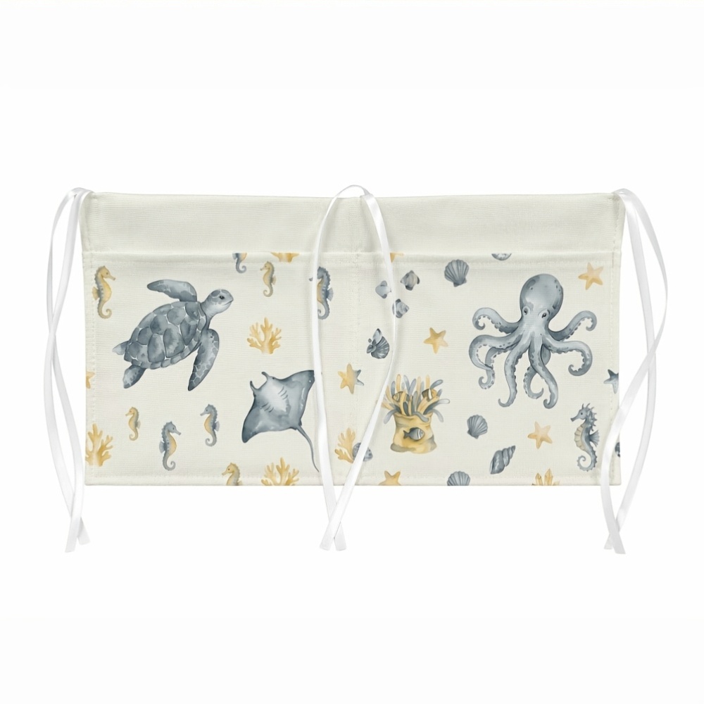 Large Capacity Quilted Stroller Hanging Organizers