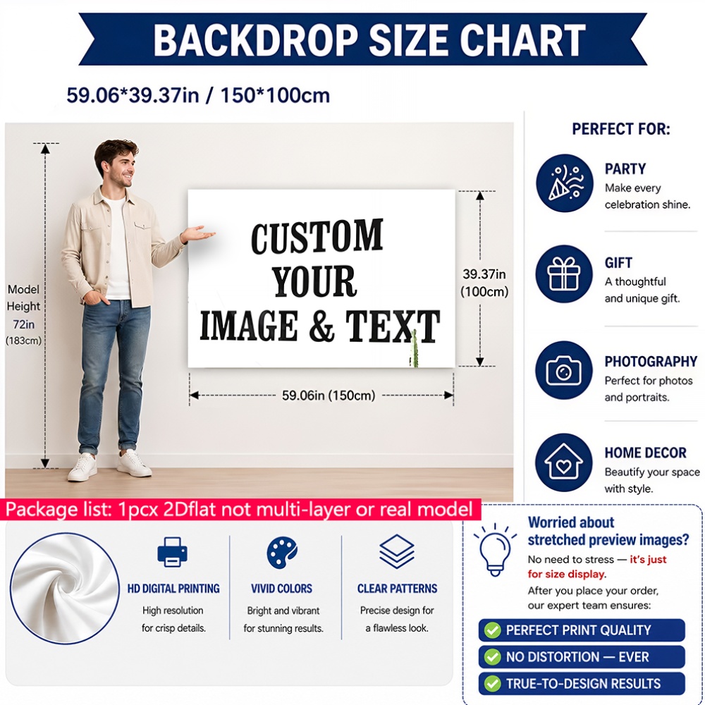Customizable Party Banner with Photos and Text