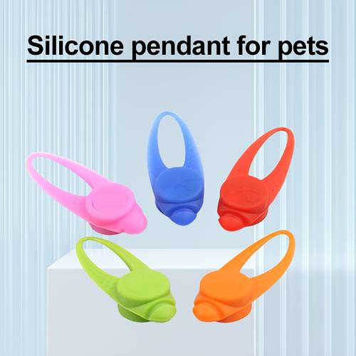 dog pendant led illuminated pendant with night running indicator position flashing buttons to control pet supplies