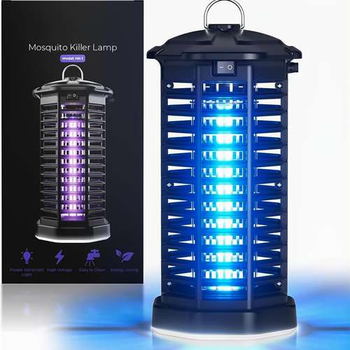 Electric Indoor/Outdoor Mosquito Killer Lamp – Bug Zapper, Fly Trap, Pest Control – 110V US Plug