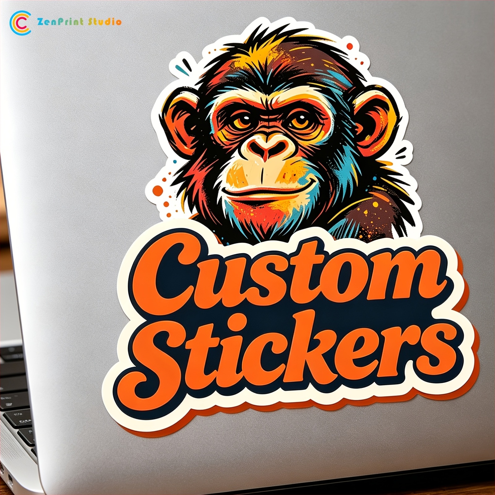 Custom Irregular Self-Adhesive Stickers, No Mold Fee