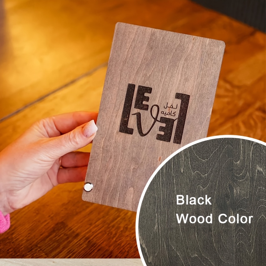 TEMU Personalized Guest Check Presenter, Check Holder, Check Presenter, Bill Holder, Wooden Check Presenter With Engraving, Suitable For Places Such