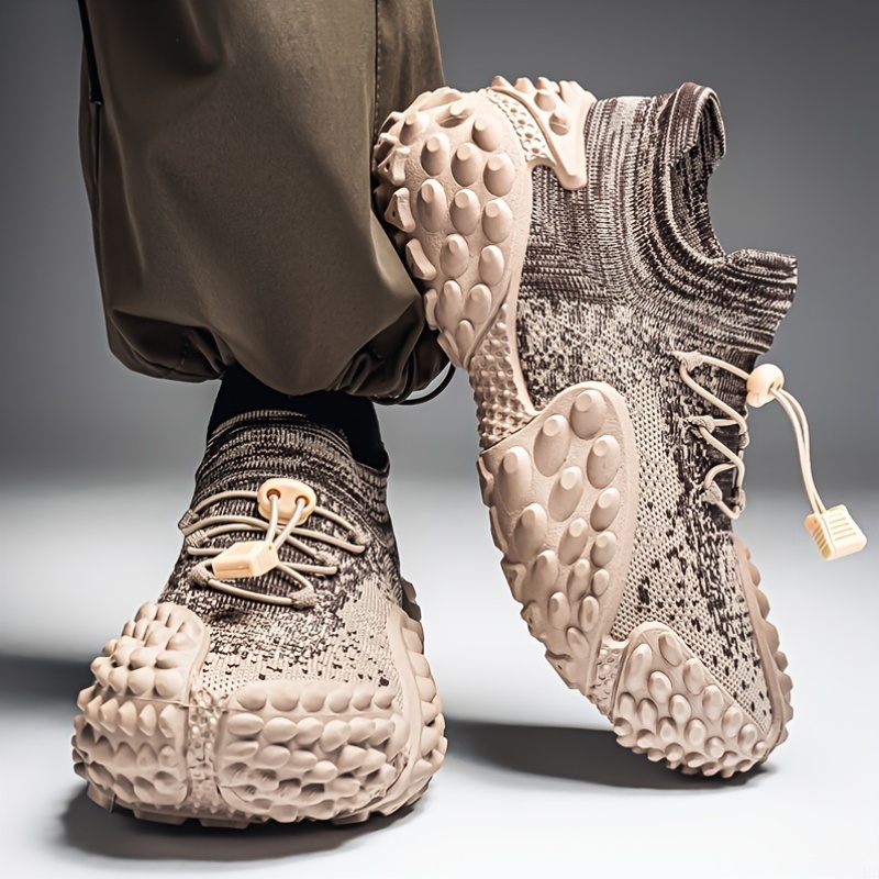 New Fashion Durian Fly Weave Athletic Shoes Tire Sole Slip-On Lazy Shoes
