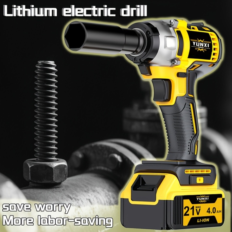 Portable Handheld Wireless Lithium Battery Wrench