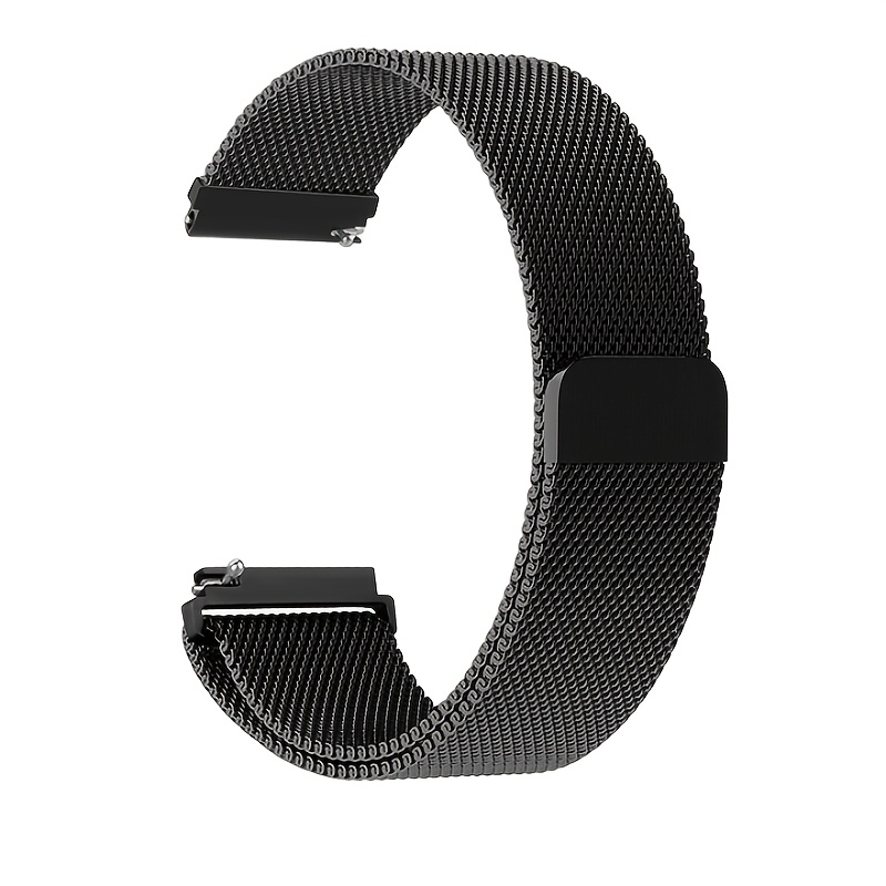 Metal Band Compatible With Galaxy Watch 7 Band 40mm 44mm, Magnetic 20mm Quick Release Watch Band Compatible With Watch 6 5 4 Fe 40mm 44mm Classic 6 4 47mm 43mm 46mm 42mm 5 Pro 45mm