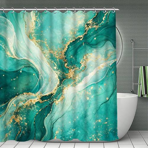 صورة العنصر ستارة حمام فائقة الشفافية ثنائية الأبعاد، قطعة واحدة، ستارة حمام فائقة الشفافية ثنائية الأبعاد باللون الأزرق ، مناسبة لتزيين الحمام، متوفرة بأحجام متعددة (80 سم، 120 سم، 150 سم، 180 سم، 180 سم، 240 سم). تأتي مع خطافات وإضافات للحمام