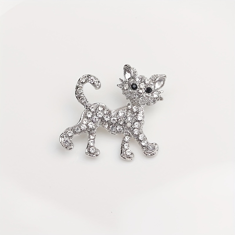 Image of Cross-border New Product Kitten Brooch All- Accessory Corsage Fashion Pin
