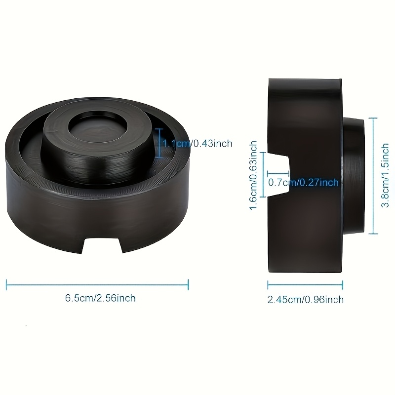 Image of 1pc Heavy Duty Car Jack Pad, Rubber Block, Car Plug Auxiliary Protection Accessory, Better Protect ! Essential For Car Maintenance, Protecting Cars, Anti-scratch Unique Small Gift For Christmas!