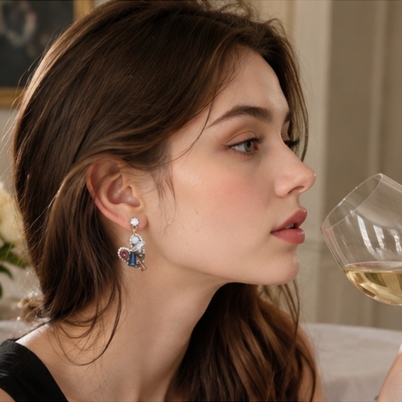 Women's Elegant Graceful Earrings with Sophistication