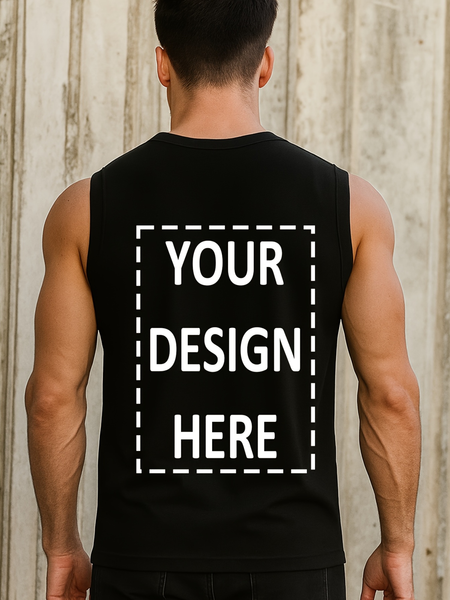 Build Your Brand Sleeveless Tee T-Shirt Homme - Débardeur Basique Streetwear