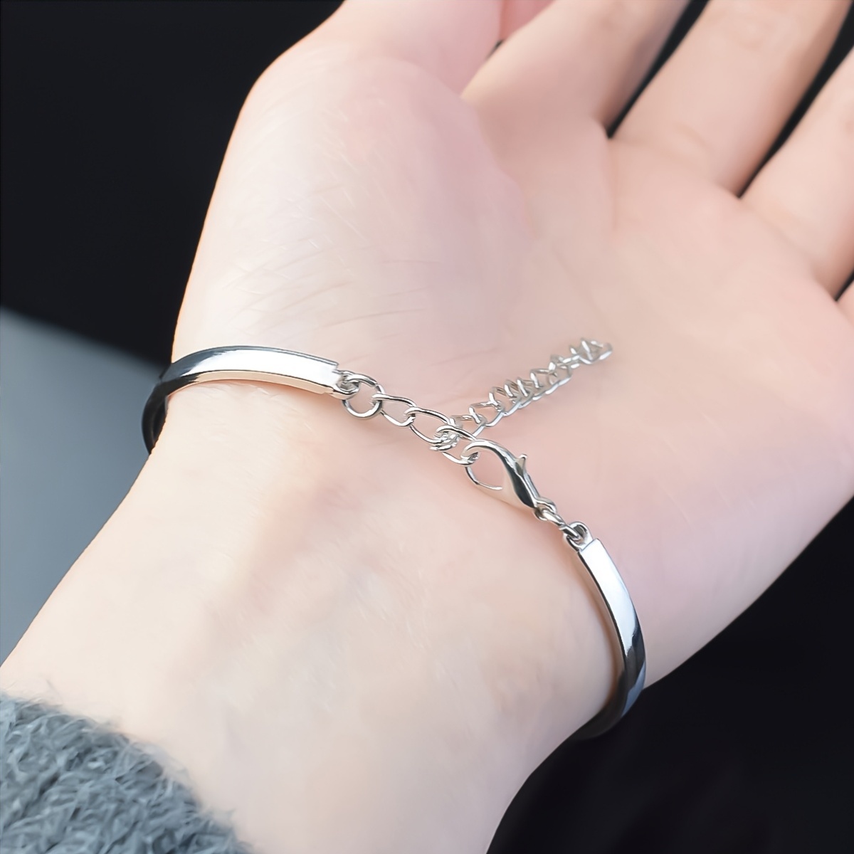 Love Is All You Need Glass Dome Charm Bracelet