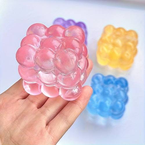 grape shaped tactile toy random of tpr material suitable for developing fine motor skills ball a great gift for birthdays christmas easter halloween and other parties