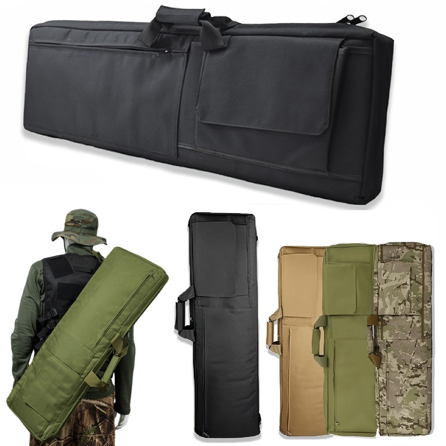 Outdoor Multi-Functional Storage Bag for Fishing Gear