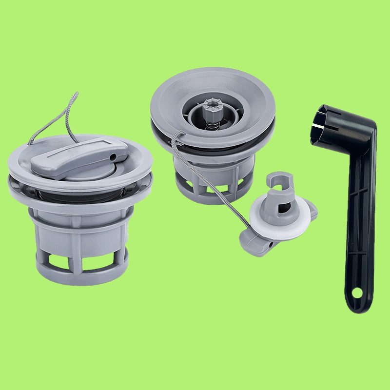 Image of Universal Air Valve Repair Kit For Inflatable Boats, Kayaks, , Floating , And , Pack Air Valves With 1 Wrench Or 1 Pack Wrench , Quickly Fix Leaks On Watercraft