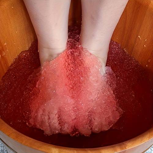 jelly spa pedicure spa salt soak for odor dry cracked feet care for women and men