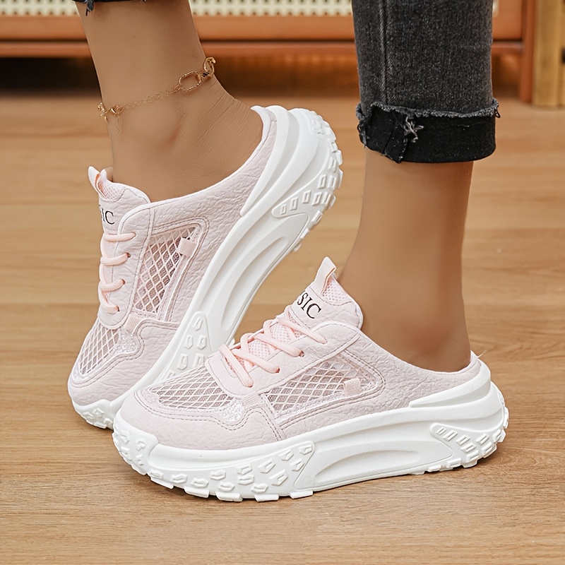 Image of Women's Shoes, Comfortable Casual Versatile Height-increasing Women's Shoes, Classic Round Toe Design, Fashionable Slip-on
