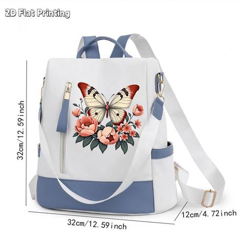 item picture 1pc color backpacks stylish and secure backpack multi functional convertible shoulder bag for and school