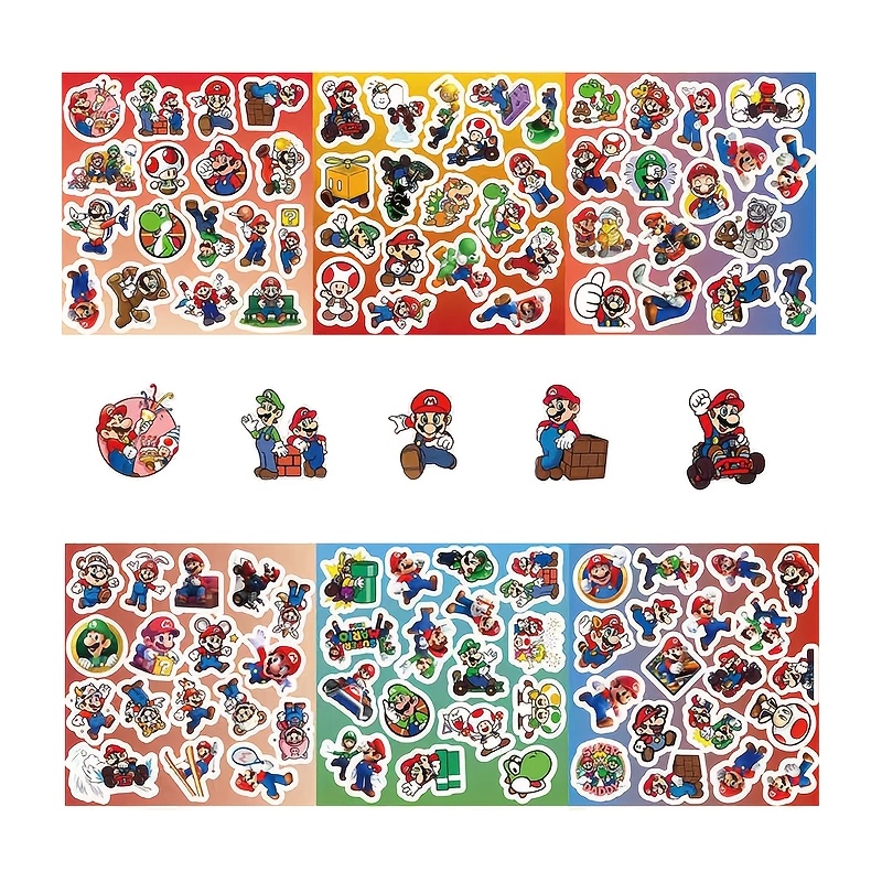 Image of 103 Sets Of Game-related Themes. Different Styles, Trendy "ins" Look, High Level. Cycling And Skateboarding Gifts, Decorative Stickers, Painted Character Peripheral Paintings For Decoration