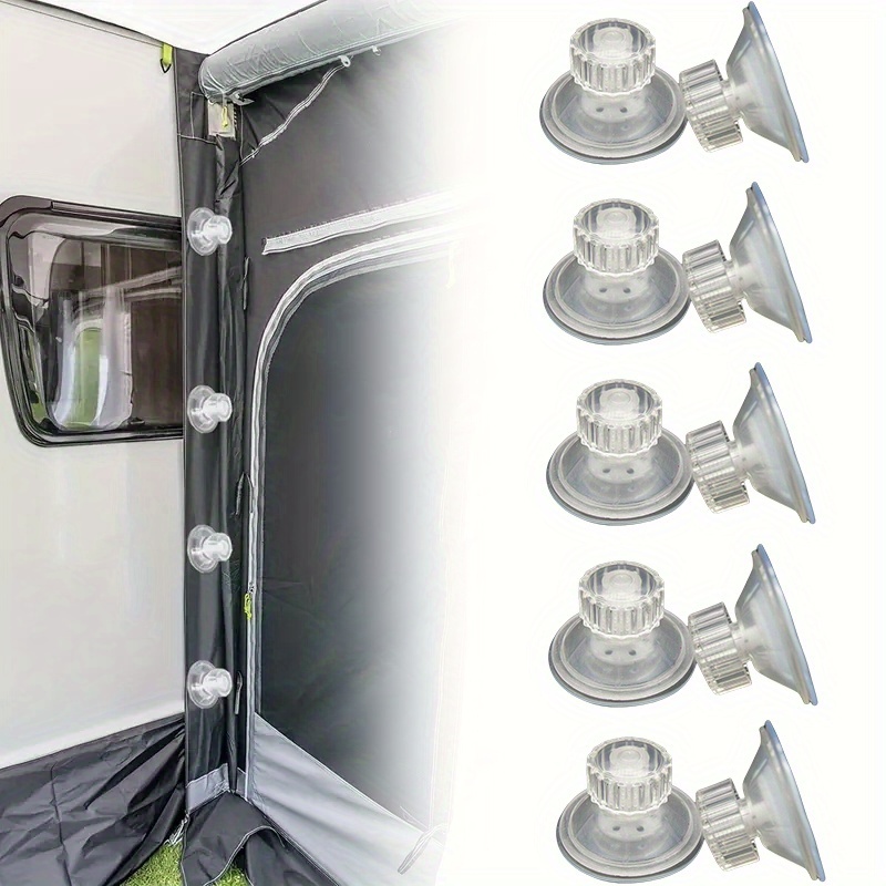 TEMU 10pcs Rv Awning Suction Cup Fixing Buckles, Rv Awning Accessories, Rv Accessories