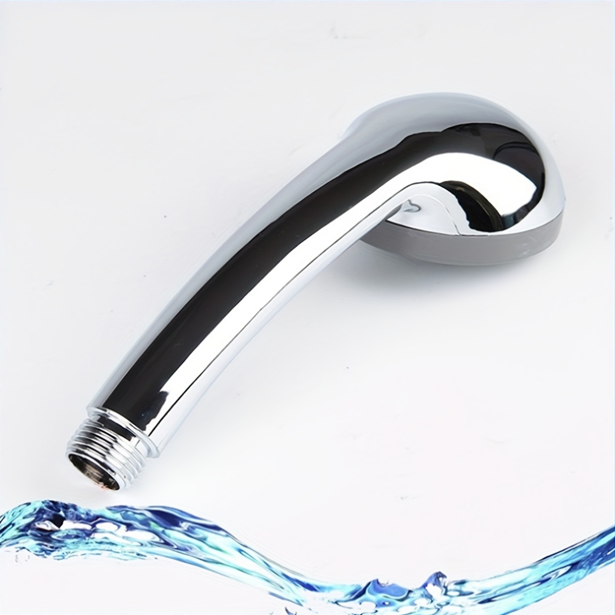 Adjustable Handheld Showerhead with Pressure-Boosting Feature