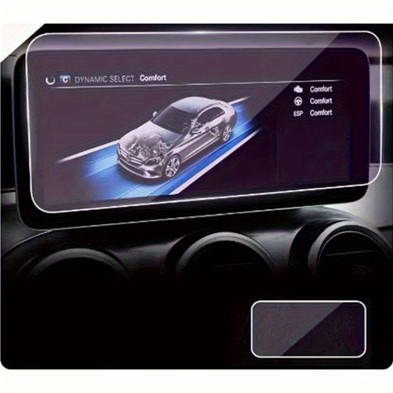 Navischutz Für Mercedes C-Klasse W205 / GLC X253 – 10,25 Zoll, 9H Panzerglas