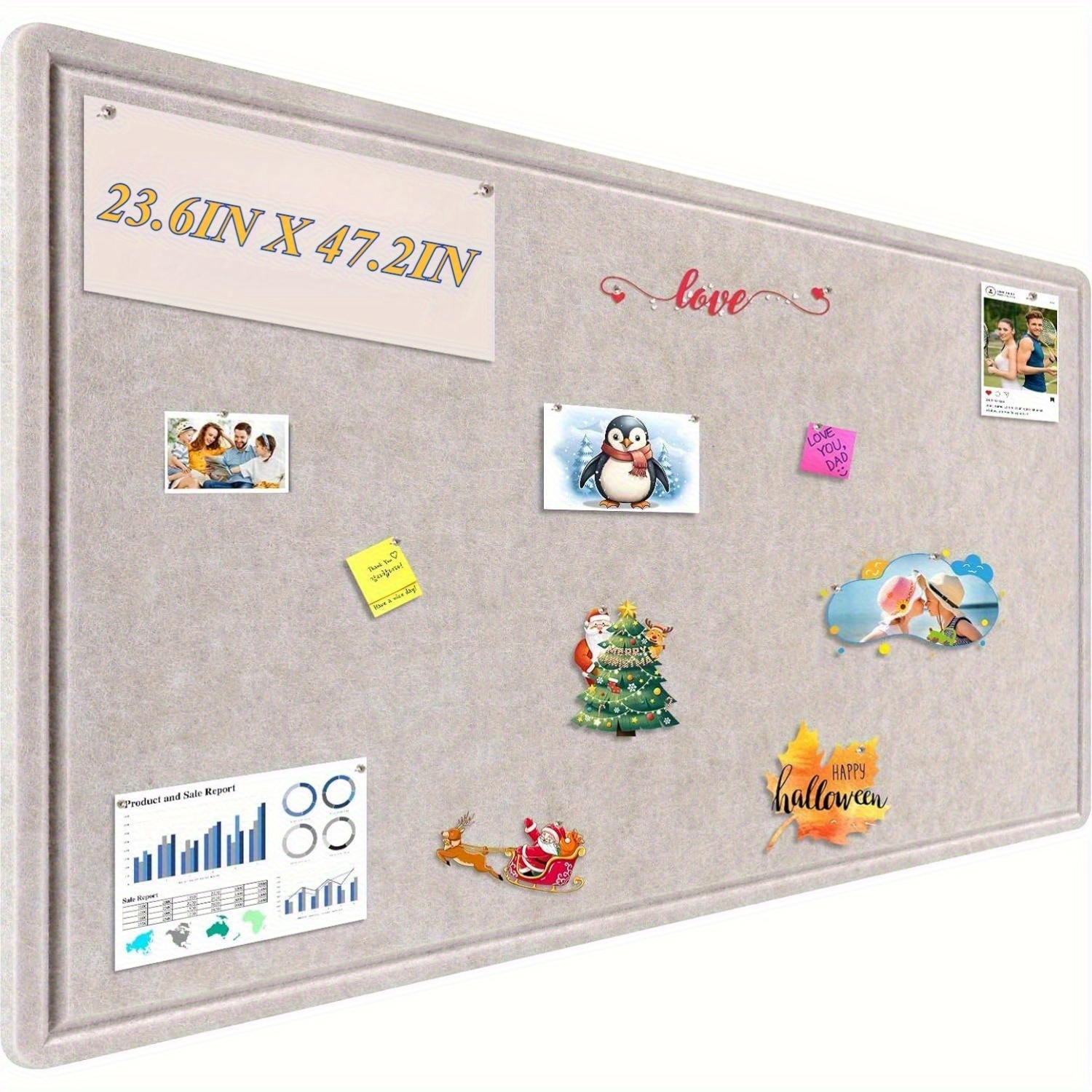 Kork-Pinnwand Set – 4 Stück, 30,5 X 30,5 Cm, Selbstklebend, Mit Zubehör Für Büro & Zuhause