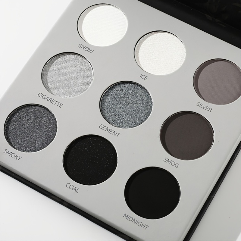 gothic 9 shade smoky eyeshadow palette matte shimmer - Temu