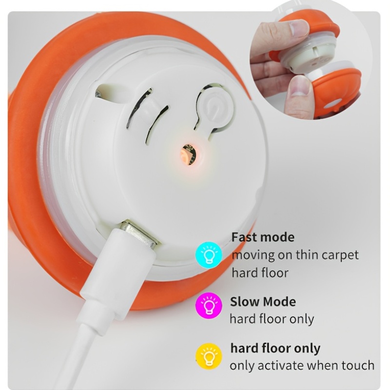 Electric Bouncing Ball Dog Toy for Boredom Relief