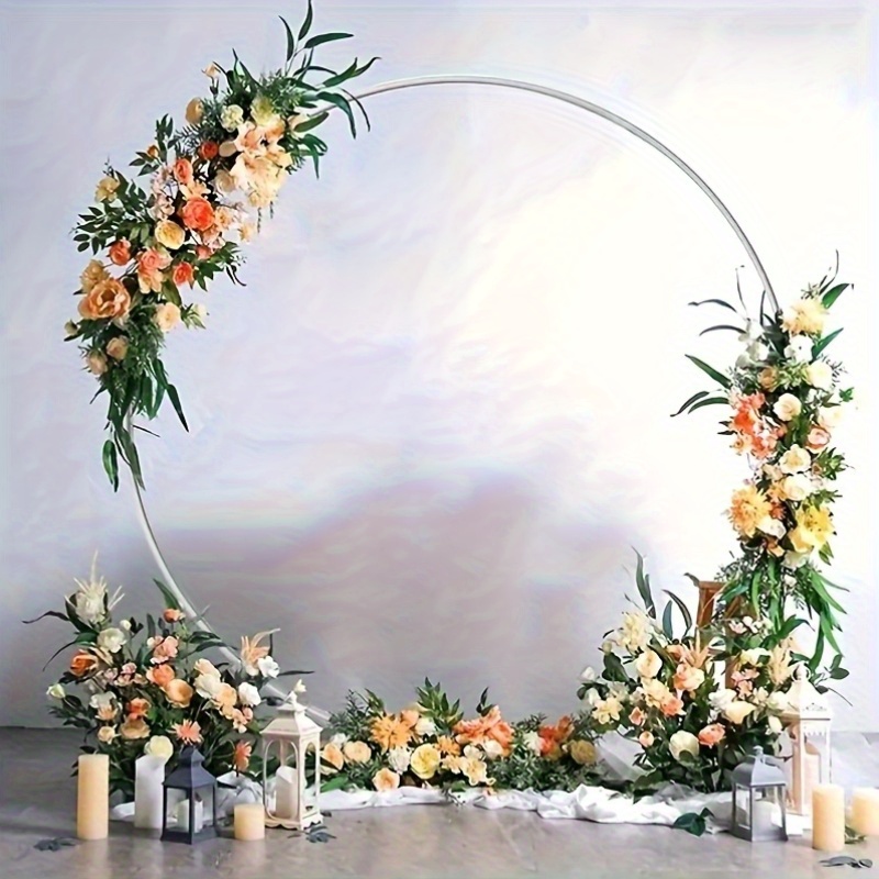 7.2Ft Round Backdrop Stand Circle Balloon Arch Frame Philippines